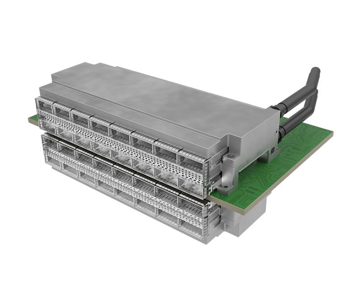 OSFP-RHS Cold Plate and Cage 224G